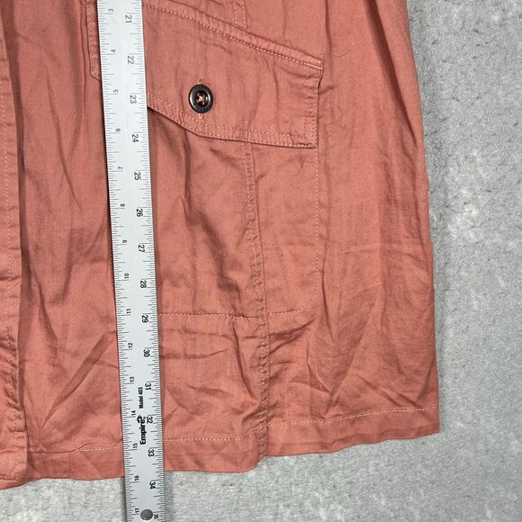 Torrid Twill Hacci Jacket Anorak Lightweight Pink/ Gray Women’s Size 3X NWT - Picture 5 of 13